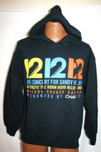 12.12.12 HURRICANE SANDY Concert Hoodie Sweatshirt M Rolling Stones Roge... - $39.59