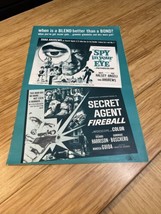 Spy In Your Eye Press Book Kit Movie Poster 1965  Brett Halsey Pier Ange... - £78.95 GBP