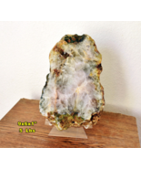 Large QUARTZ Crystal Geode Slab from Brazil * Natural Color * 9x6x1&quot; - £44.82 GBP