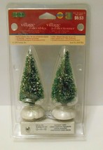 Lemax 4.5" Light Up Christmas Tree Village Holiday Ornament Nip Battery - £25.92 GBP