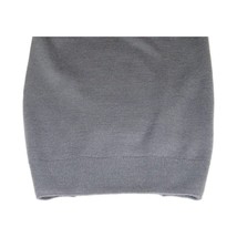 Men PRINCELY Soft Comfortable Merinos Wool Sweater Knits Mock 1011-00 Steel Gray image 2