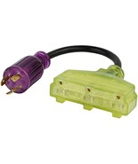 Reliance Controls Color Connect 12/3 SJTW 125 Volt 12 inch L Splitter Co... - $28.26