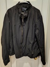 Men&#39;s Banana Republic Black Zip Up Jacket Size XL - £79.93 GBP