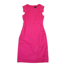 NWT J.Crew Resume Sheath in Soft Fuchsia Pink Stretch Linen Dress 6 $168 - £81.19 GBP