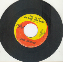 Hank Thompson 45 Rpm Pick Me Up On Your Way Down - £2.34 GBP