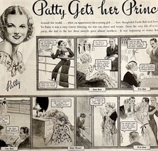 Listerine Patty Gets Her Prince 1934 Advertisement Full Page Comic DWU1 - £23.94 GBP