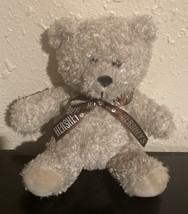 Hershey’s Plush Bear 6&quot; Brown Bow. New. - $8.51