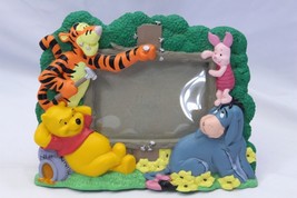 Disney Pooh Tigger Eeyore Piglet Frame 3-1/2&quot; x 5&quot;  Photo - $7.63