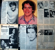 Laurence Lau ~ 13 Color, B&amp;W Vintage Clippings, Articles, Pin-Up From 1982-1985 - £6.56 GBP