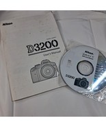 Nikon D3200 user&#39;s manual &amp; reference manual cd-rom sb2d02 disc for dslr - $25.98 CAD