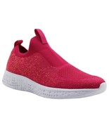 Avia Women&#39;s Slip On Sneaker Shoes Size 11 Bright Pink W Orange Memory F... - $24.18