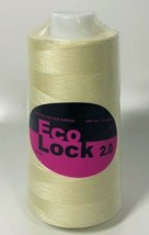 Eco-Lock 3,000 Yards 100% Polyester Thread - BIEGE - £7.00 GBP