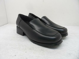 SlipGrips Women&#39;s Slip-On Dress Slip-Resistant 7483 Casual Shoes Black Size 8.5W - £33.60 GBP
