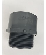 LASCO 3&quot; PVC SCH 80 Adapter D2467 Slip x MPT Male Thread Gray - €18,67 EUR