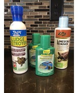 Bundle Of Reptile Amphibian Liquid WATER CONDITIONER Sludge Destroyer Li... - $28.76 CAD