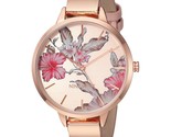 Nine West Women&#39;s NW/2044RGPK Rose Gold-Tone and Blush Pink Strap Watch - $35.99