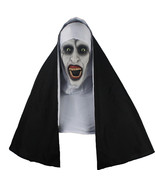 The Nun Full Head Cosplay Horror Movie Mask Valak Conjuring Scary Halloween - £26.64 GBP