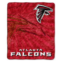 Atlanta Falcons Blanket 50x60 Sherpa Strobe Design - $79.99