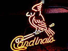 Brand New Cardinals Baseball Beer Bar Neon Light Sign 16&quot;x14&quot; [High Qual... - £110.76 GBP