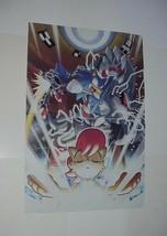 Sonic the Hedgehog Poster #13 Princess Sally vs Metal and Silver Movie Frontiers - £9.54 GBP