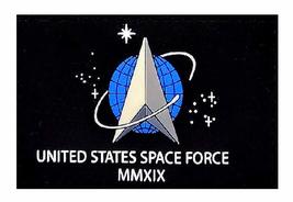 United States Space Force Patch [3.0 X 2.0 -Hook Fastener - PVC Rubber- Z1] - £7.14 GBP