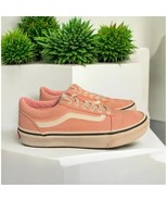 Pink Missy Young Teen Girls VANS Tennis Shoes Sneakers Size 3.0 Big Kids... - $19.03 CAD