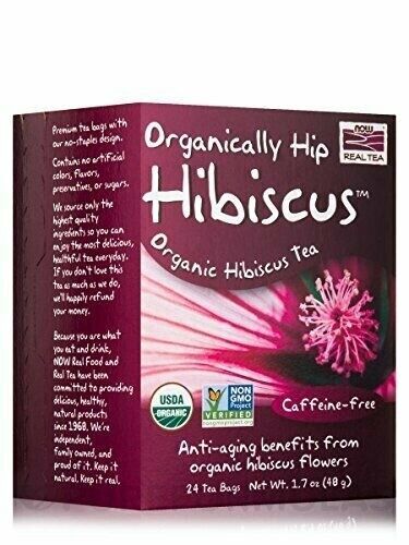 Organically Hip Hibiscus Tea by Now Foods - $12.10