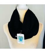 Portolano 100% Cashmere Infinite Neck Warmer Scarf, Luxurious  Black, NWT - $2,402.13 MXN