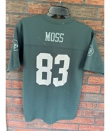 Youth Jersey Medium NY Jets Santana Moss #83 Shirt Green Short Sleeve *F... - $7.60