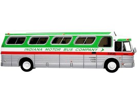 1966 GM PD4107 &quot;Buffalo&quot; Coach Bus &quot;Indiana Motor Bus Company&quot; Destinati... - £44.42 GBP