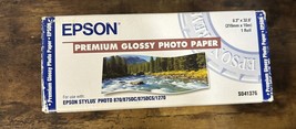 Epson Premium Glossy Photo Paper S041376 Roll 8.3" X 32.8' - £13.14 GBP