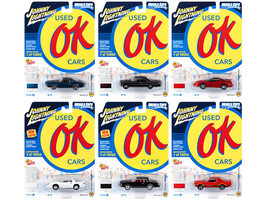 Muscle Cars USA 2021 Release 4 OK Used Cars Set A of 6 Pcs 1/64 Diecast Cars Joh - £55.84 GBP