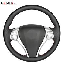 Artificial Leather Car Steering Wheel Cover For Nissan Teana Altima 13-1... - £23.97 GBP