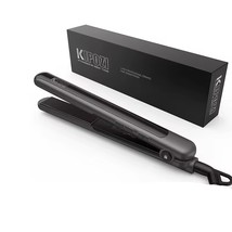 KIPOZI Straightening Iron Ceramic Hair Straightener Adjustable Temperatu... - $38.69 CAD
