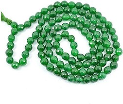 Natural Green Jade Japa Mala Prayer Beads Natural Reiki Healing 108+1 Beads 6 Mm - £23.38 GBP