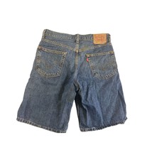 Levis 550 Mens Size 32 Relaxed fit Jean Shorts Blue Denim - £14.68 GBP
