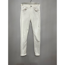 Rag &amp; Bone Womens Skinny Jeans White Stretch Pockets Denim Cotton Blend ... - £29.76 GBP