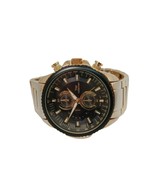 TW Territory Mens Black  &amp; Gold Analog Quartz Watch Large Dial Japan Mov... - $32.66