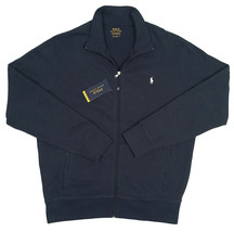 NEW Polo Ralph Lauren Performance Sweatshirt! Denim Blue White Player Fr... - $64.99