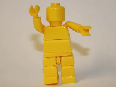 NWTOYS Super Posable Yellow Blank Plain DIY Custom Lego Figures US - £6.00 GBP