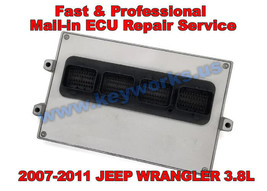 2008 JEEP WRANGLER 3.8L - JK - Fast &amp; Professional PCM REPAIR SERVICE - £138.04 GBP