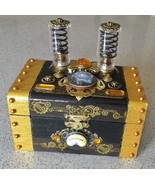 Steampunk Trunk Style Trinket Box 1 - $33.95 CAD