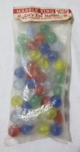 Vintage Old Toy Marble King Cats Eye Marbles 40 count includes shooter - $15.00