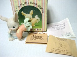 Precious Moments 1988 Some Bunny Cares Members Only Figurine BC-881 - £7.56 GBP