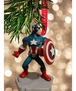 Disney Infinity Marvel - CAPTAIN AMERICA w/Mask Figure Custom Holiday Or... - $364.64 MXN