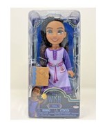 Disney Wish Movie Asha 6&quot; Petite Poseable Doll and Accessory 2023 Book New - $13.09