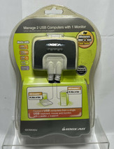 Io Gear GCS632U 2 Port Vga Usb Compact Kvm Switch Pc Monitor Cable NEW/SEALED - £27.81 GBP