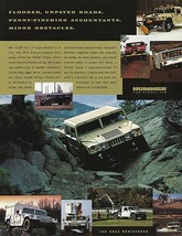 1998 HUMMER H1 sales brochure sheet US 98 HumVee 3 Models - $10.00