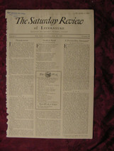 SATURDAY REVIEW June 29 1929 Louis Untermeyer Desmond Maccarthy Lewis Mumford - £11.50 GBP