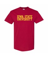 AS01 - Iowa State Cyclones Basic Block T Shirt - Small - Gold - £19.01 GBP